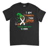 Hot Trend Traumatic Brain Injury Awareness I Am Stronger Than Witch Classic T-shirt | Artistshot