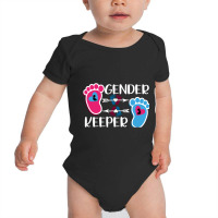 Trending Cute Beachy Gender Reveal Party Idea - Gender Keeper Gift Baby Bodysuit | Artistshot