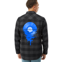 Limited Edition Cool Music Vinyl Record Retro Blue Flannel Shirt | Artistshot