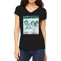 Trending Alvvays ≥≤ Original Glitch Style Fan Artwork Women's V-neck T-shirt | Artistshot