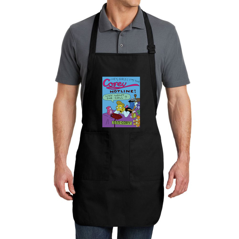 Hot Trend Corey Hotline Full-length Apron | Artistshot