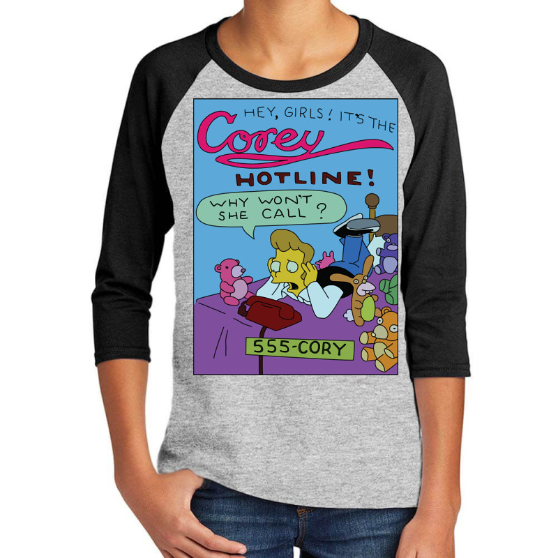 Hot Trend Corey Hotline Youth 3/4 Sleeve | Artistshot