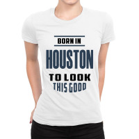 Houston Ladies Fitted T-shirt | Artistshot