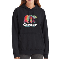 Limited Edition Custer State Park Tie Dye Bear South Dakota Vintage Hoodie | Artistshot