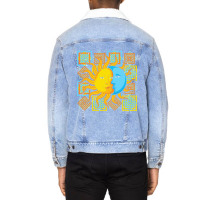 Astronomy  Celestial Bodies Moon Sun Astrology Bohemian Astron Unisex Sherpa-lined Denim Jacket | Artistshot