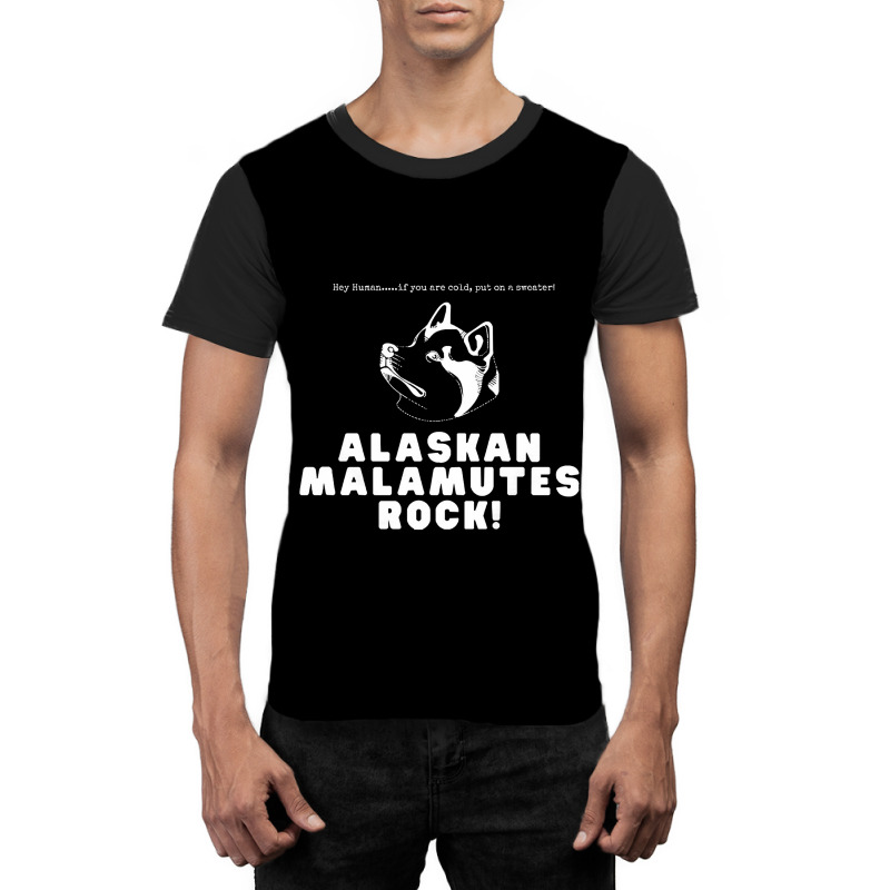 Alaskan Malamutes T Shirt Alaskan Malamutes Rock Graphic T-shirt | Artistshot