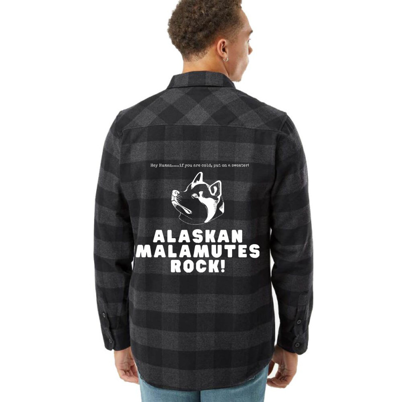 Alaskan Malamutes T Shirt Alaskan Malamutes Rock Flannel Shirt | Artistshot