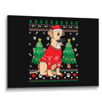 Limited Edition Black Mouth Cur Christmas Ornament Tree Mom Dad Gift Metal Print Horizontal | Artistshot