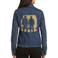 Trending Dean And Sam - Wood Ladies Denim Jacket | Artistshot