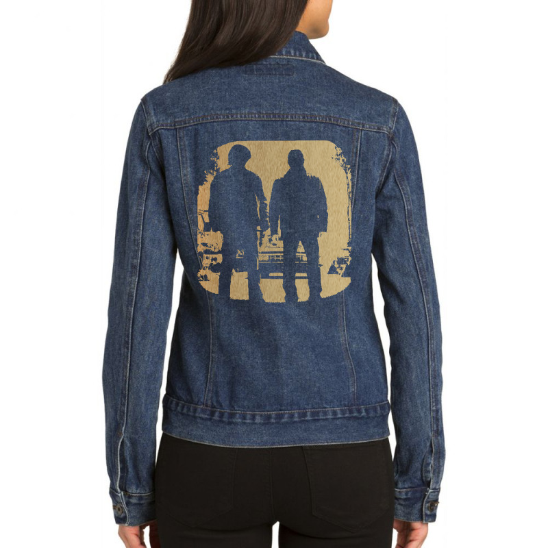 Trending Dean And Sam - Wood Ladies Denim Jacket by Pannell Quintero | Artistshot