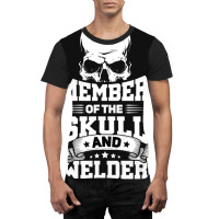 Trending Member Of The Skull And Welder Club Pipeliner Welding Graphic T-shirt | Artistshot