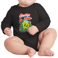 Hey Cool Cthulhu Aid R'lyeehh! Long Sleeve Baby Bodysuit | Artistshot