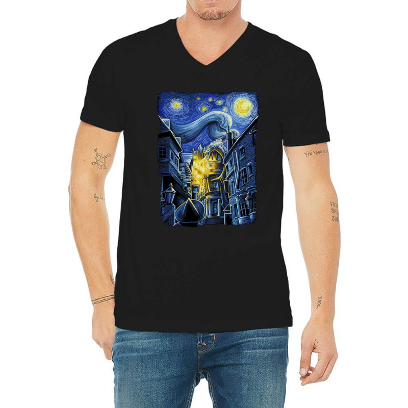 Staryy Magical World V-neck Tee | Artistshot