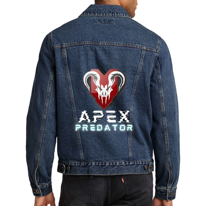 Apex Predator Men Denim Jacket by ArlenMadera | Artistshot