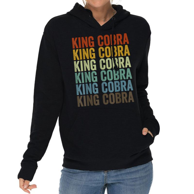 King Cobra Vintage Snake T Shirt Lightweight Hoodie | Artistshot