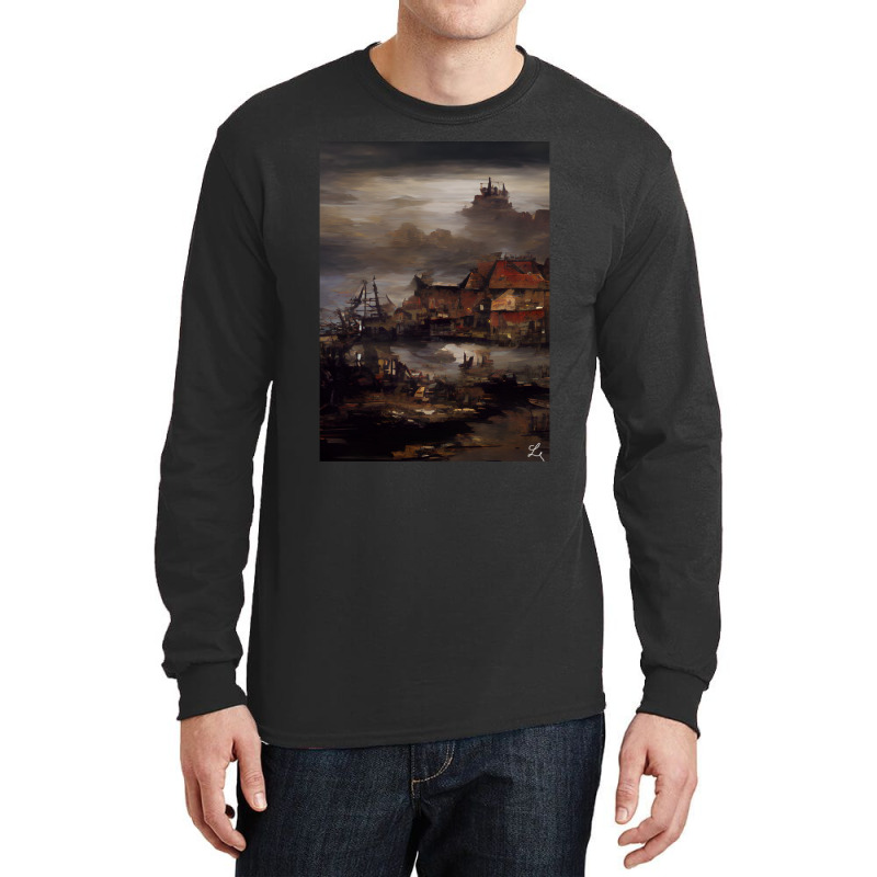 The Fishing Hamlet Long Sleeve Shirts | Artistshot