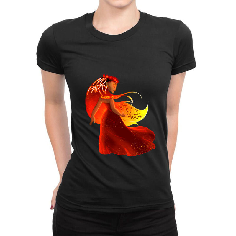 No Party Like A Pele Party Ladies Fitted T-Shirt by NATASHABARLOW | Artistshot