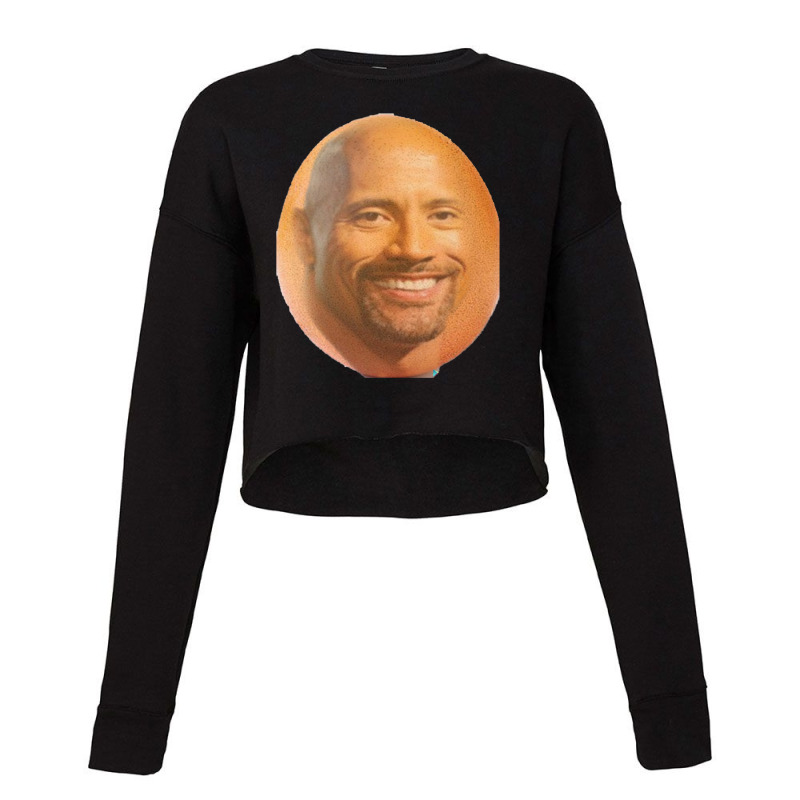 Dwegg The Rock Johnson Cropped Sweater by AbeaJuanje | Artistshot