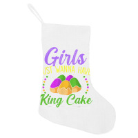 King Cake Mardi Gras 2023 Celebration Nola Festival T Shirt Holiday Stocking | Artistshot