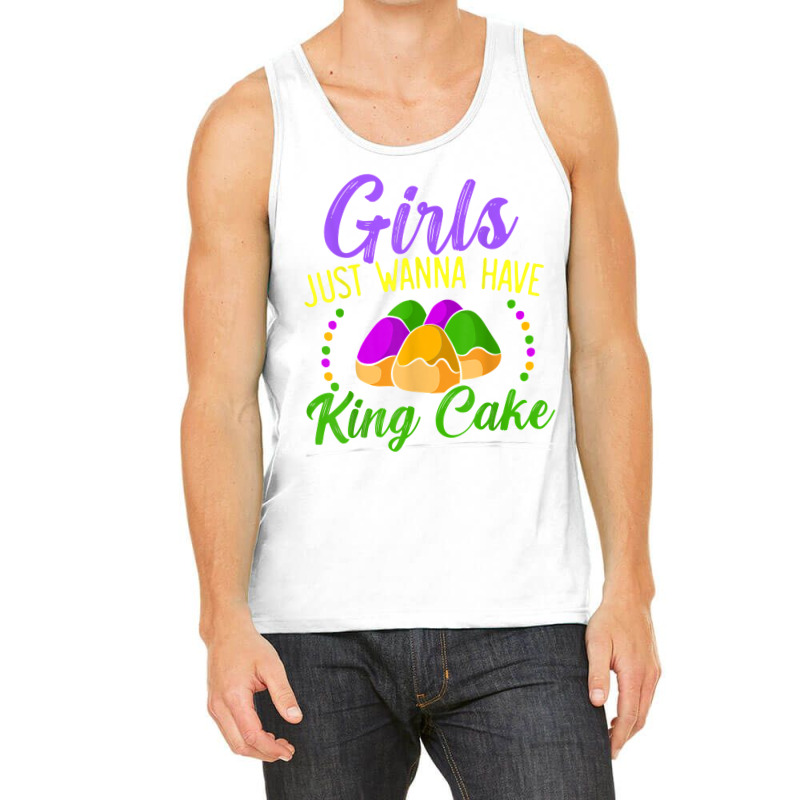 King Cake Mardi Gras 2023 Celebration Nola Festival T Shirt Tank Top | Artistshot