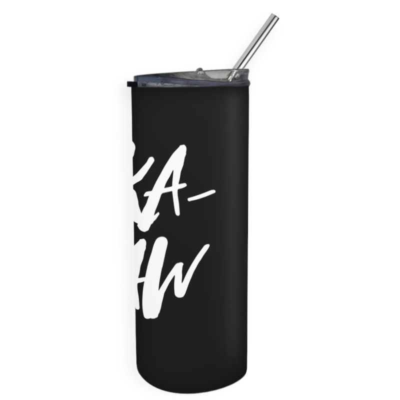 What Does The Crow Say! Skinny Tumbler | Artistshot