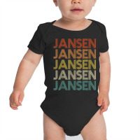 Jansen Vintage Retro T Shirt Baby Bodysuit | Artistshot