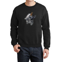 Electric Guitar Distressed Finish Winter River Wye Herefordshire 1 Crewneck Sweatshirt | Artistshot