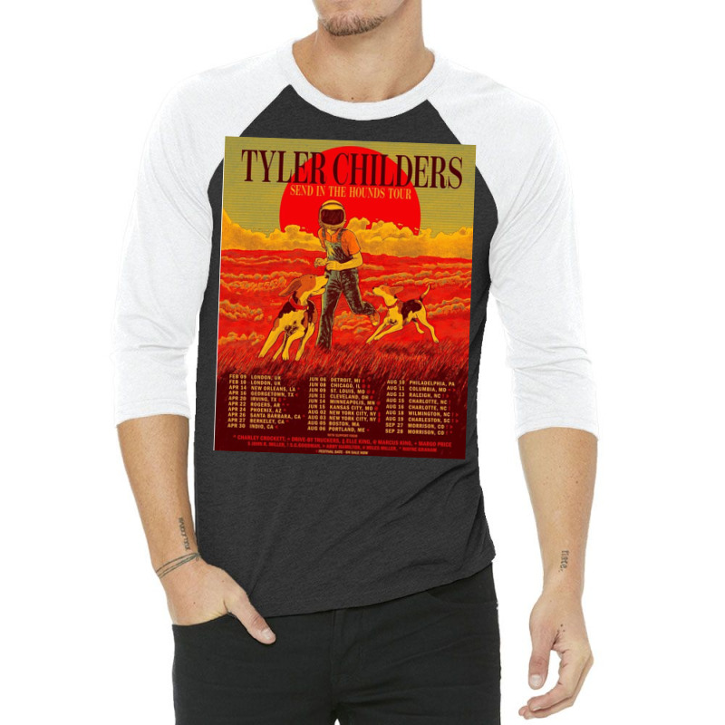 Send In The Hounds Tour 3/4 Sleeve Shirt | Artistshot