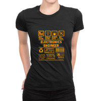 Electronics Engineer  Nice Design 2017 Ladies Fitted T-shirt | Artistshot