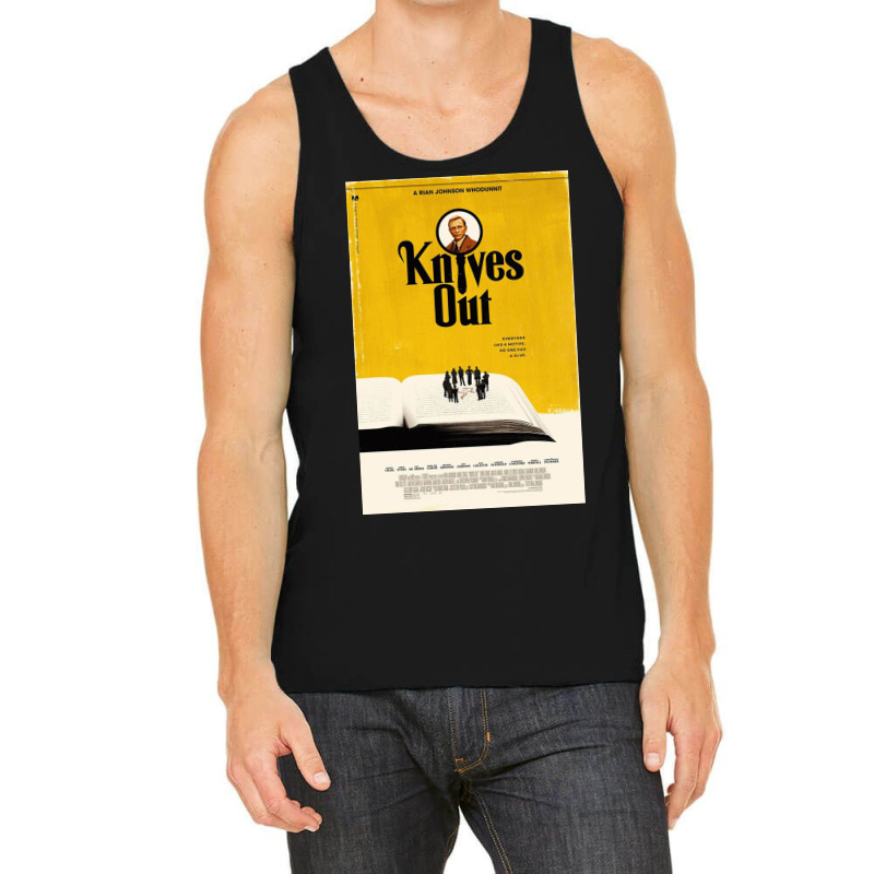 Knives Out Film Movie Poster Tank Top by adamaruse | Artistshot