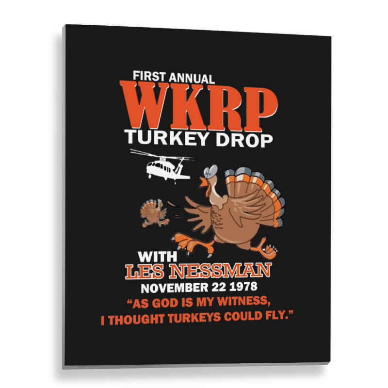 Limited Edition First Annual Wkrp Metal Print Vertical | Artistshot