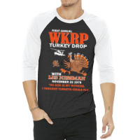 Limited Edition First Annual Wkrp 3/4 Sleeve Shirt | Artistshot