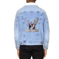 Täylör Häwkïns Wings Unisex Sherpa-lined Denim Jacket | Artistshot