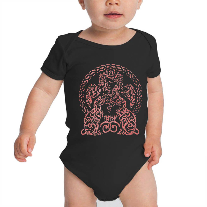 Limited Edition Freya Goddess Freyja Viking Norse Mythology Celtic Kno Baby Bodysuit | Artistshot