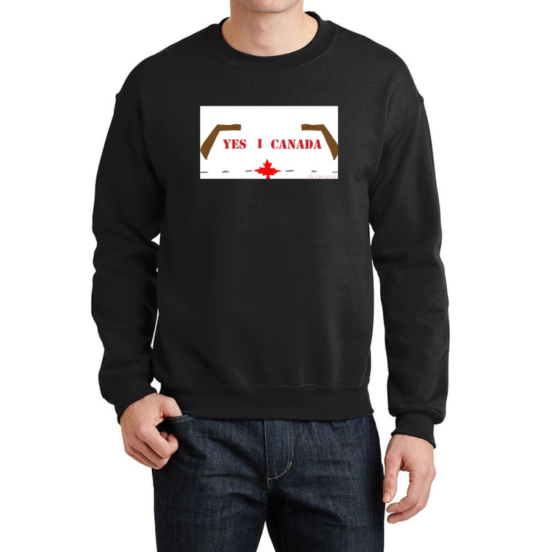 A Canada Hero Crewneck Sweatshirt by LakeshaHughlett | Artistshot