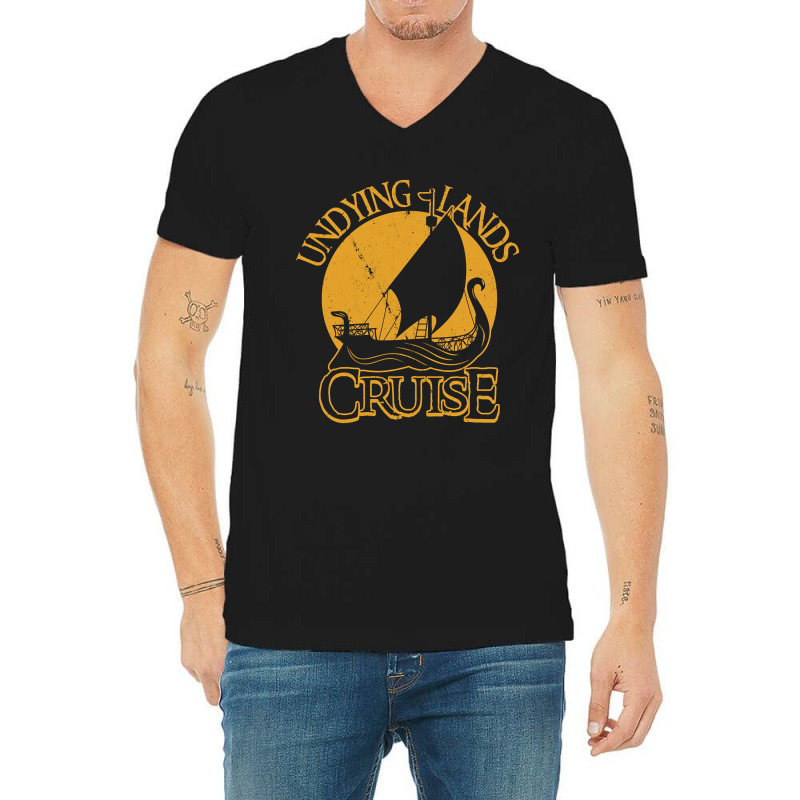 Limited Edition Undying Lands Cruise V-Neck Tee by Jerhogen528 | Artistshot