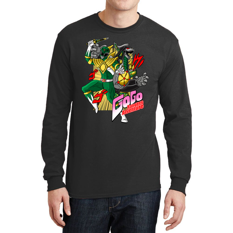 Limited Edition Go Go Rangers Adventure (green) Long Sleeve Shirts by Crews Micki | Artistshot