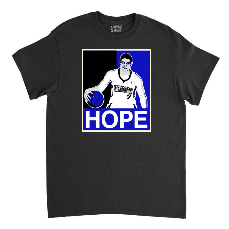 Jimmer Fredette Sacramento Basketball Hope Classic T-shirt by sayuti | Artistshot