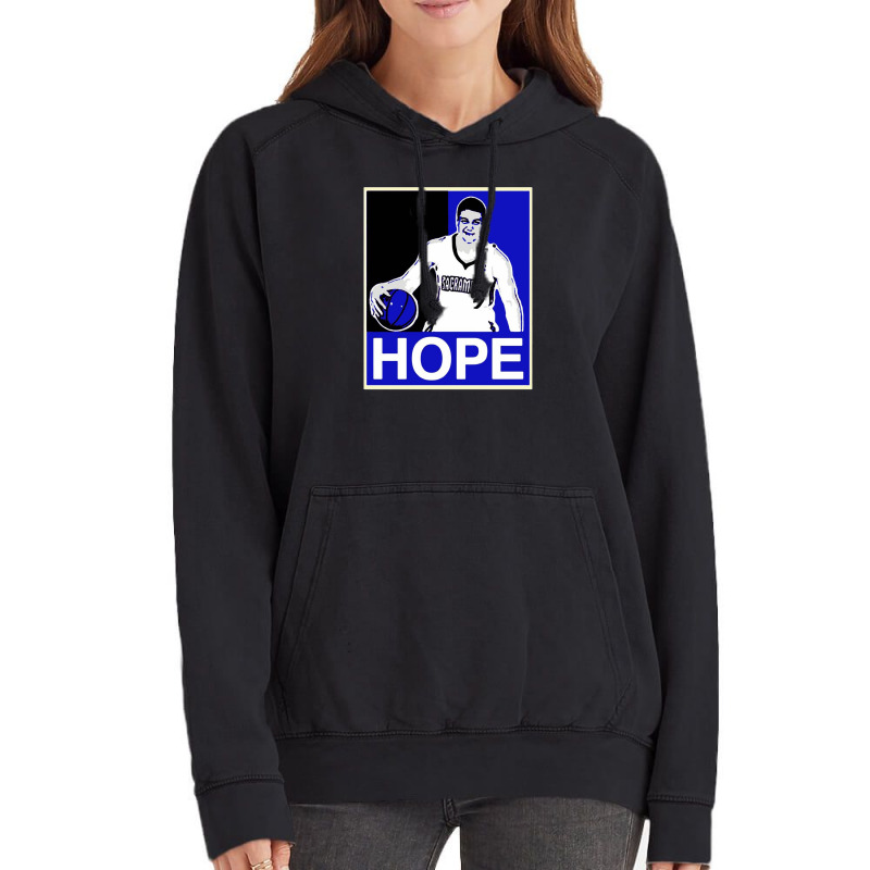 Jimmer Fredette Sacramento Basketball Hope Vintage Hoodie by sayuti | Artistshot