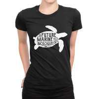 Turtle Lover Future Marine Biologist Ladies Fitted T-shirt | Artistshot