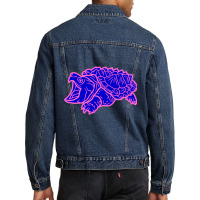 Trending Alligator Snapping Turtle - Reptile - Wildlife - Cute Turtle Men Denim Jacket | Artistshot