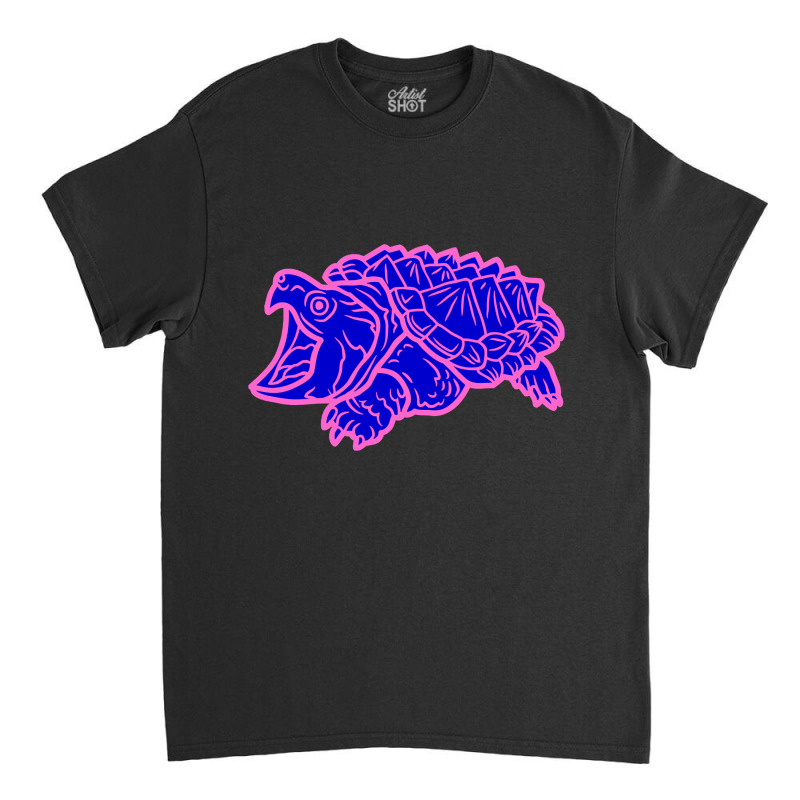 Trending Alligator Snapping Turtle - Reptile - Wildlife - Cute Turtle Classic T-shirt | Artistshot