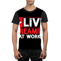 Livestreaming At Work Online Streaming Gaming Streamer T Shirt Graphic T-shirt | Artistshot