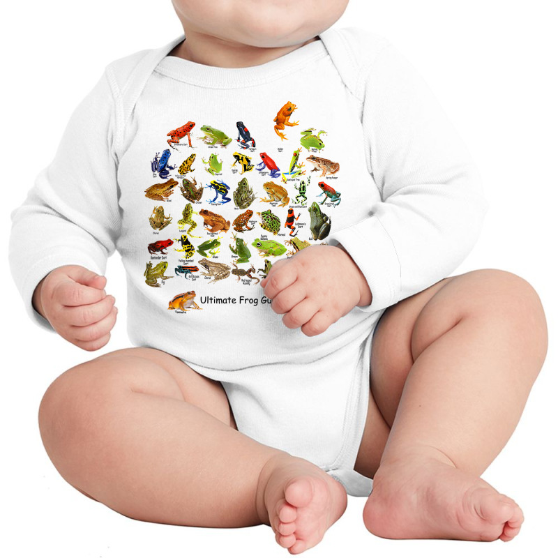 Ultimate Frog Guide Funny Frog Lover Frog Owner Frogs Long Sleeve Baby Bodysuit | Artistshot