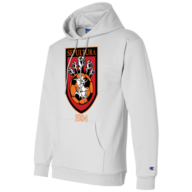 Cool-sepultura-coat-of-arms-pen Champion Hoodie by dodory | Artistshot