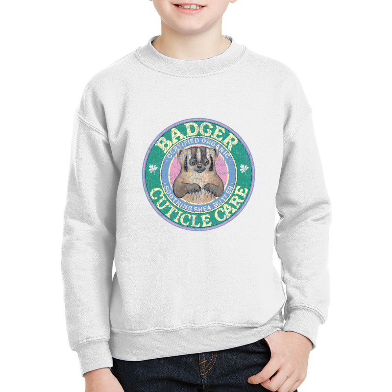 Badger Cuticle Care   Badger Youth Sweatshirt | Artistshot