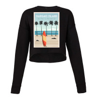 Hot Trend Siargao Island Surf Beach Cropped Sweater | Artistshot