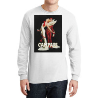 Vintage // Campari Italian Angel And Devil Long Sleeve Shirts | Artistshot