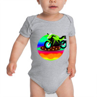 Trending Green Motorcycle Baby Bodysuit | Artistshot