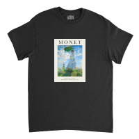 Claude Monet Woman With A Parasol Classic T-shirt | Artistshot